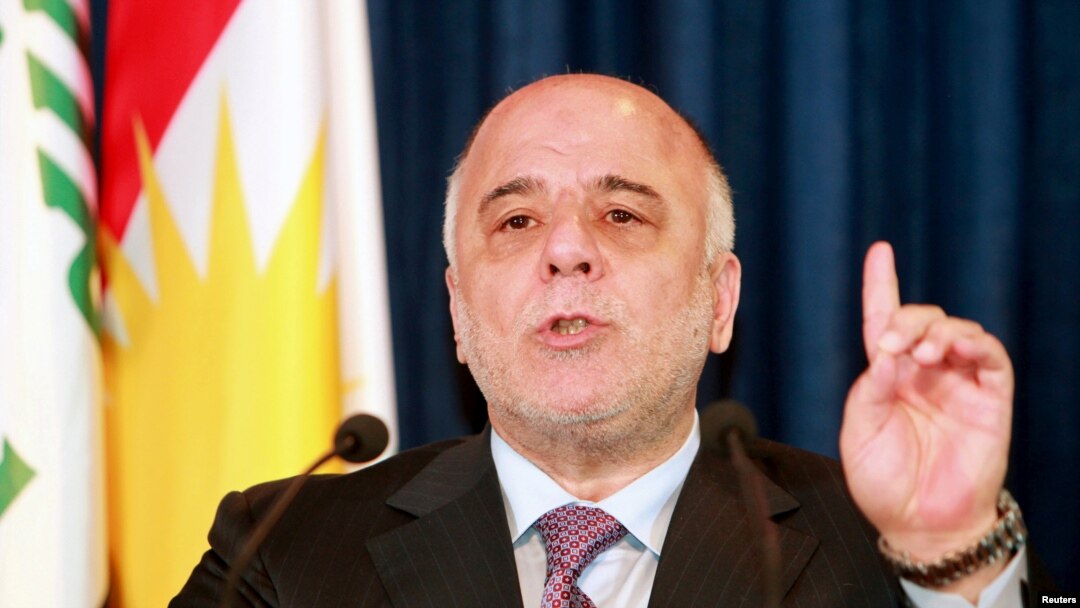 Iraqi Prime Minister Haidar al-Abadi (file photo)