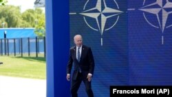 AQSh Prezilenti Jo Bayden Bryusseldagi NATO sammitida - 14 - iyun, 2021