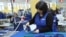Armenia - Workers at a new textile factory in Gyumri, December 7, 2018.
