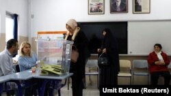 Turkey, local elections, people voting in Ankara, March 31, 2019. 