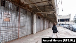 Intrarea în Hotelul Național a fost sudată pe 20 noiembrie 2025.