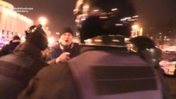 Supporters Of Ukrainian Blockade Clash With Police
