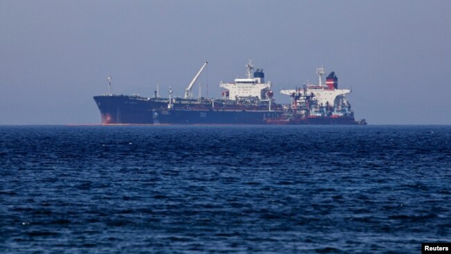 The U.S. Navy said that it was looking into reports that Iran seized the two Greek tankers after Tehran threatened to take “punitive action” against Athens over the seizure of the Iranian Lana oil tanker (pictured) near the Greek island of Evia. (file photo)