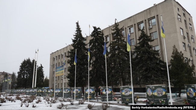 Алея пам'яті у Слов'янську, лютий 2026 року