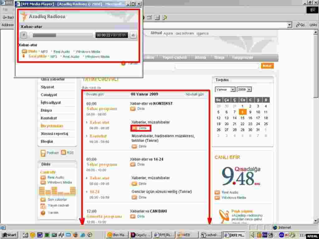 «Azadlıq» radiosunu internetdə necə dinləməli #48