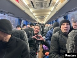 მარია კოლესნიკავა ციხიდან გათავისუფლების შემდეგ