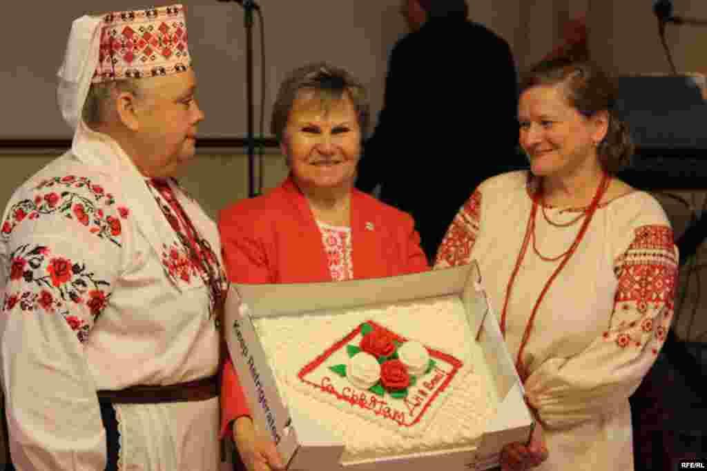 Урачыстая імпрэза ў беларускай царкве на Брукліне