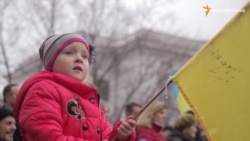 Мітинг у Краматорську: на Майдані не було різниці хто є хто, ми – єдиний народ (відео)