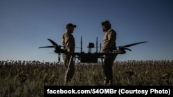 Бойова робота екіпажу БпЛА 54-ї ОМБр