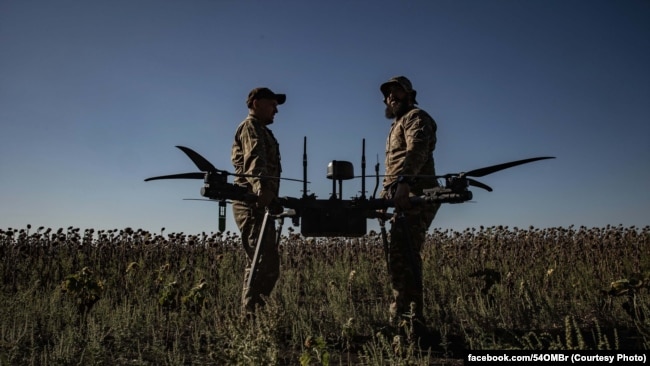 Бойова робота екіпажу БпЛА 54-ї ОМБр