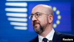 European Council President Charles Michel called the veto an "opportunity" to "ensure Georgia stays on the European course the population supports."