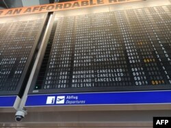 Zborurile amânate joi la aeroportul Frankfurt, din cauza protestului activiștilor.