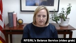 Julie Fisher was approved by the Senate one year ago as the first U.S. ambassador to Belarus since 2008, but has been unable to take up her post in Minsk because the Belarusian government has denied her a visa.