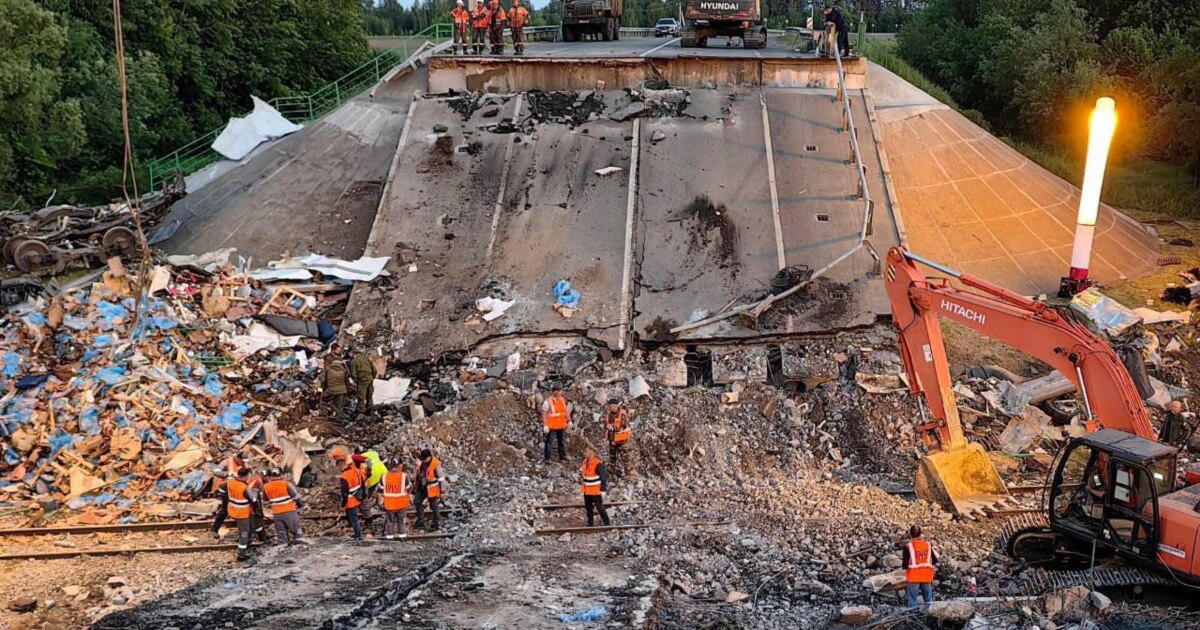 Росія звинувачує київський режим у підривах мостів у Брянській та Курській областях