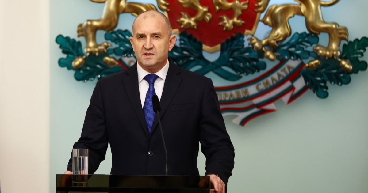 Bulgarian President Announces Resignation, Sparking Speculation On His Next Move