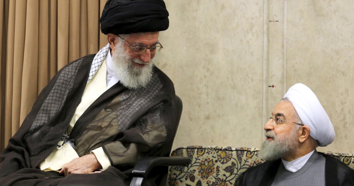 Iran's Leader Calls For Support For Rohani In Face Of Fresh US Sanctions