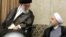 Iranian Supreme Leader Ayatollah Ali Khamenei (left) and Iranian President Hassan Rohani: "The value of each to the other is quickly running out," says Scott Lucas, an Iran specialist at the University of Birmingham.