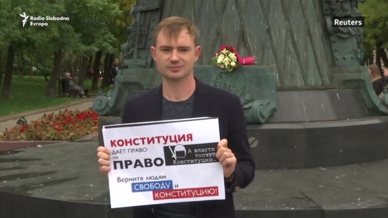 Moskva: Protest 'u samoći' za poštene izbore
