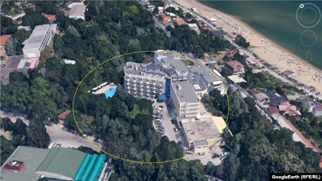 The Prosecutor-General's Office in Sofia wants to add this Black Sea hotel to the vacation centers it maintains for its employees. Taxpayers would have to pay more than $2 million for renovations.