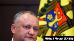 Igor Dodon la Soci, 10 octombrie 2017.