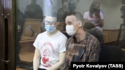 Виктор Филинков жана Юлий Бояршинов. Санкт-Петербург, 22-июнь 2020-жыл