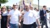 Armenia - Edmon Marukian, the leader of the opposition Bright Armenia Party, starts its election campaign in Yerevan, June 7, 2021.