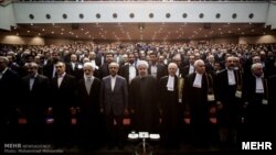 Iranian lawyers celebrating the 64th anniversary of the independence of the Bar Association. March 7, 2017