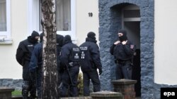 Під час однієї зі спецоперацій на півночі Німеччини, місто Гільдесгайм, 8 листопада 2016 року