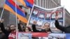 Armenia -- Opposition supporters pay tribute to victims of March 1, 2008 violence in Yerevan, 01Mar2013