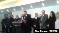 Snimak sa prošlosemičenog okupljanja političkih stranka o formiranju vlasti u Kantonu Sarajevo
