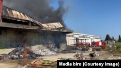 Izgoreli magacin kompanije "Agris"