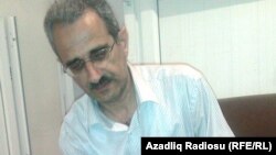 Azerbaijan -- Editor-in-Chief of the newspaper "Voice of Talysh” Hilal Mammadov, Jun2012