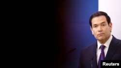 Secretarul de stat american Marco Rubio în timpul discursului său de la Conferința de Securitate de la München (MSC), Germania, 14 februarie 2026.