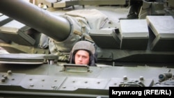 Російський танкіст, ілюстративний архівне фото