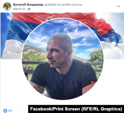 Një nga fotografitë më të fundit të profilit të Vlladimir Vuçetiqit në Facebook.