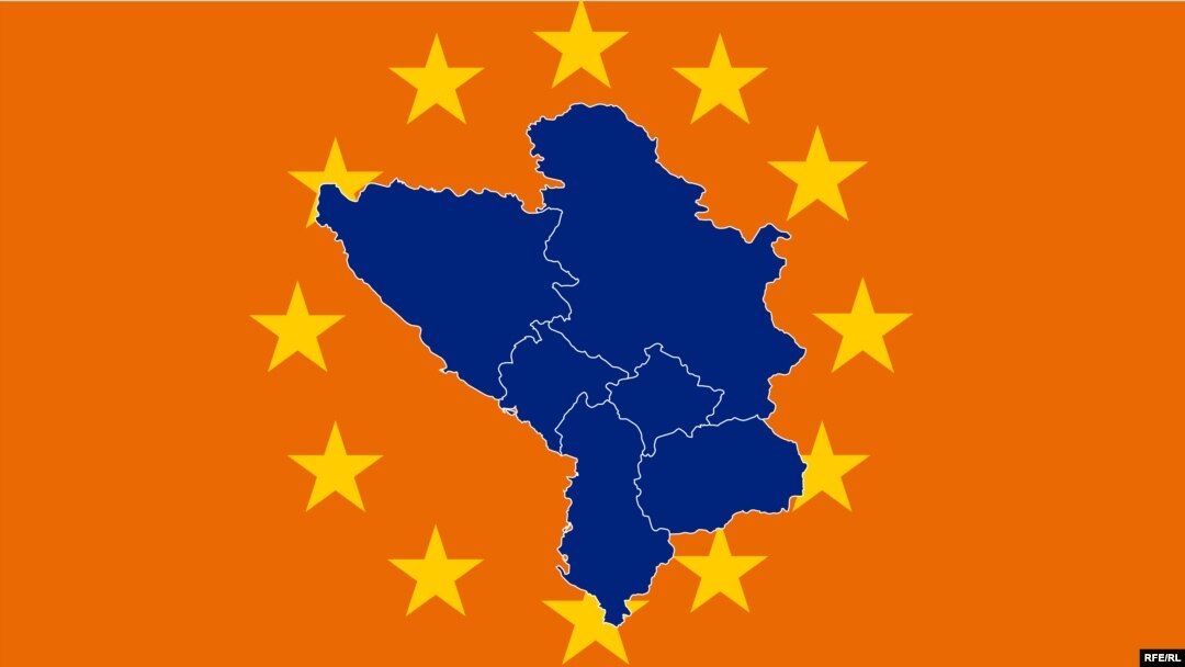 Илустрација, интеграција на Западен Балкан во ЕУ 