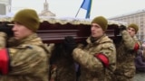 Ukrainians Mourn Soldiers Killed Fighting Separatists