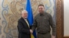 У зустрічі, окрім Андрія Єрмака, брали участь секретар РНБО Рустем Умєров, перший заступник міністра закордонних справ Сергій Кислиця та посол України у США Ольга Стефанішина. Фото архівне