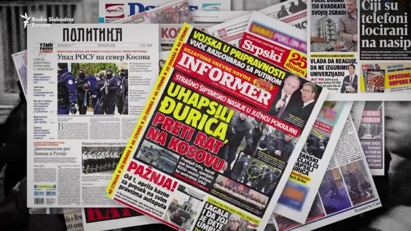 Mediji o hapšenju Đurića: Srbija vs. Kosovo