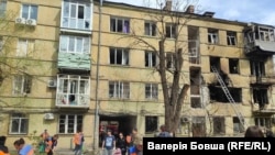 Наступствы расейскага абстрэлу Дніпра ў сакавіку 2026 году. Ілюстрацыйнае фота