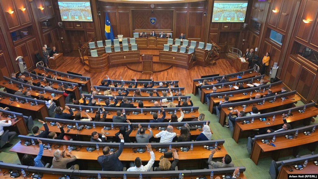 Kuvendi i Kosovës, më 28 gusht 2025.