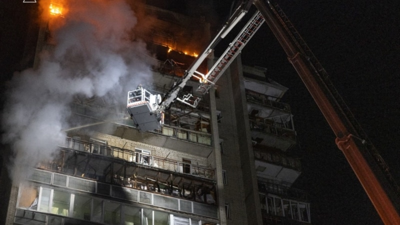 Российские дроны атаковали Киев, Сумы и Днепропетровскую область