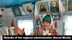 Надежда Родионова, хранитель музея "Изба крестьянина-семейского" в селе Архангельское