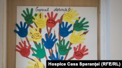 Copacul Dorințelor, desen realizat de copii la Hospice Casa Speranței