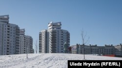 Марозная раніца ў Менску.