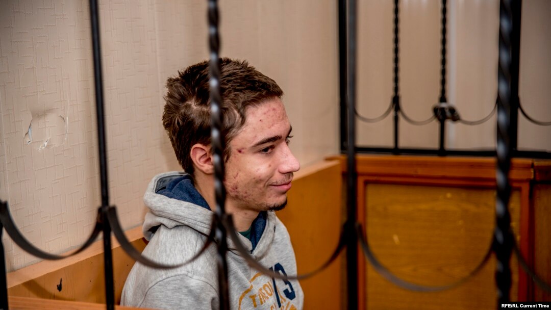 Российский суд в Краснодаре рассматривает дело 19-летнего украинца Павла Гриба. Архивное фото