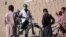 Afghan cyclist
