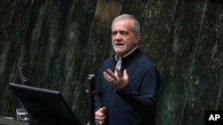 Претседателот на Иран, Масуд Пезешкијан