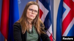 Кэтрын Якобсдотір, кіраўніца ўраду Ісьляндыі