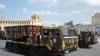 Armenia - Chinese-made WM-80 multiple-launch rocket systems are displayed during a military parade in Yerevan, 21Sept2011.